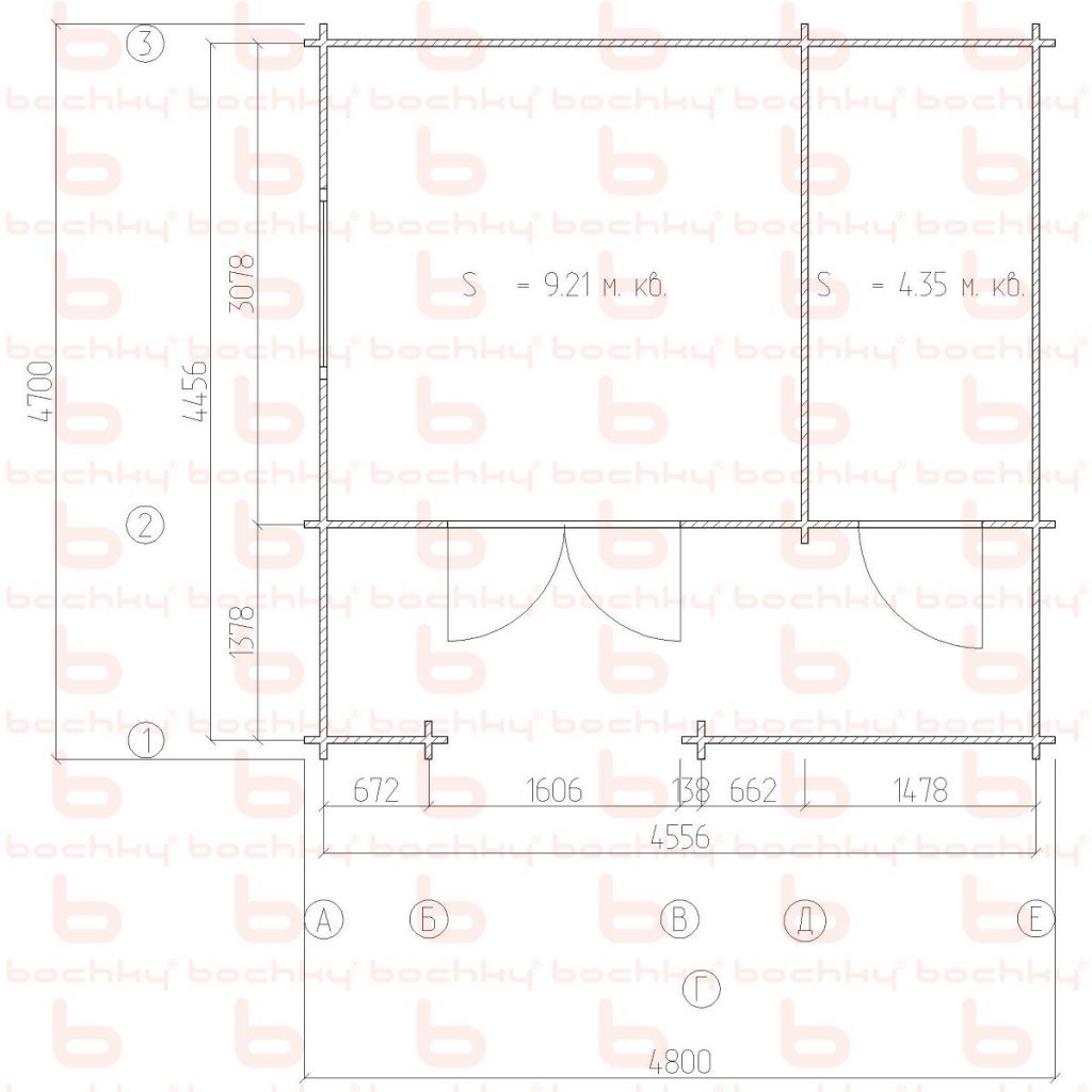 Локса с крыльцом